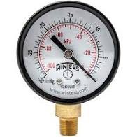 Pressure Gauge Side Mount Plastic